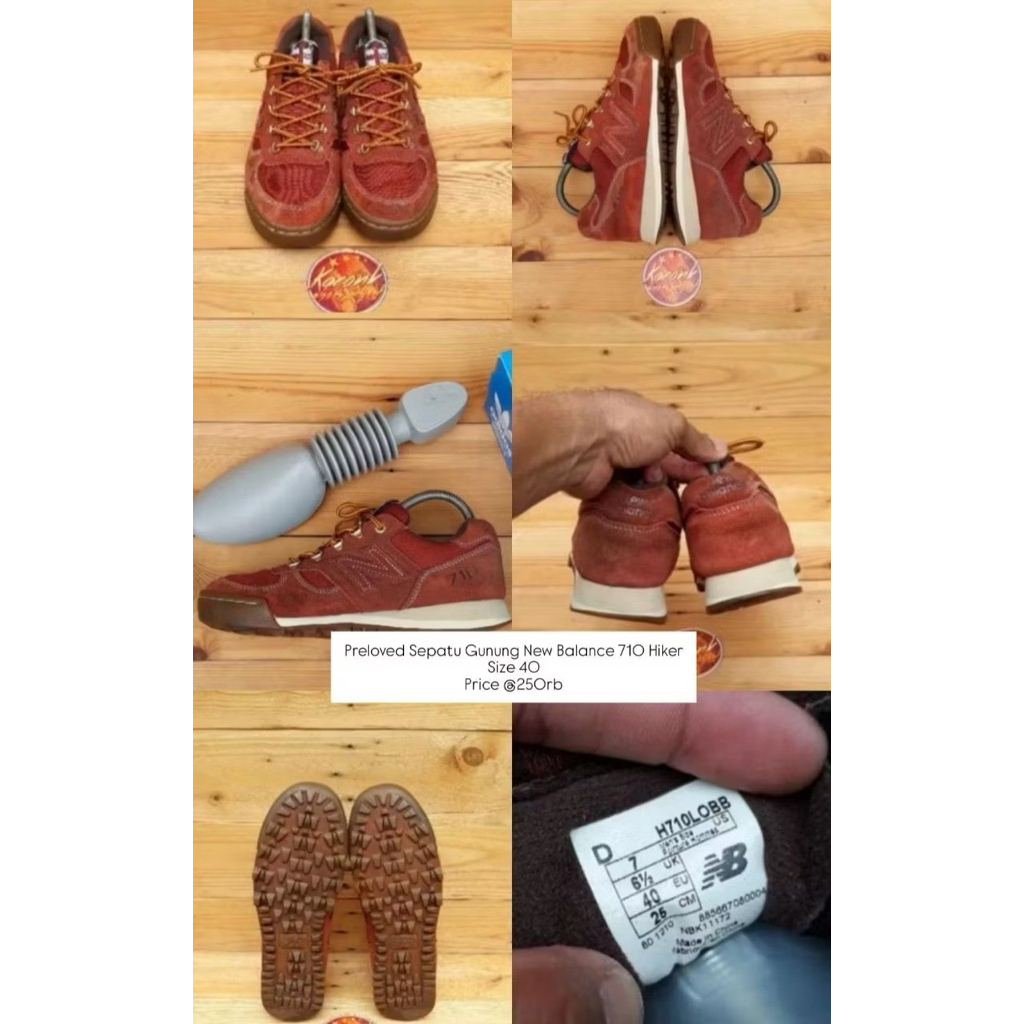 PRELOVED SEPATU GUNUNG