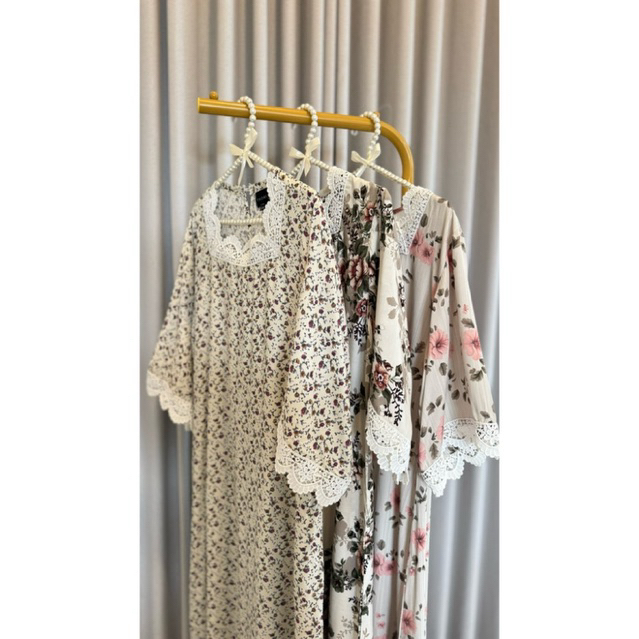 home dress rayon - daily wear - daster rayon - home dress renda - homedress