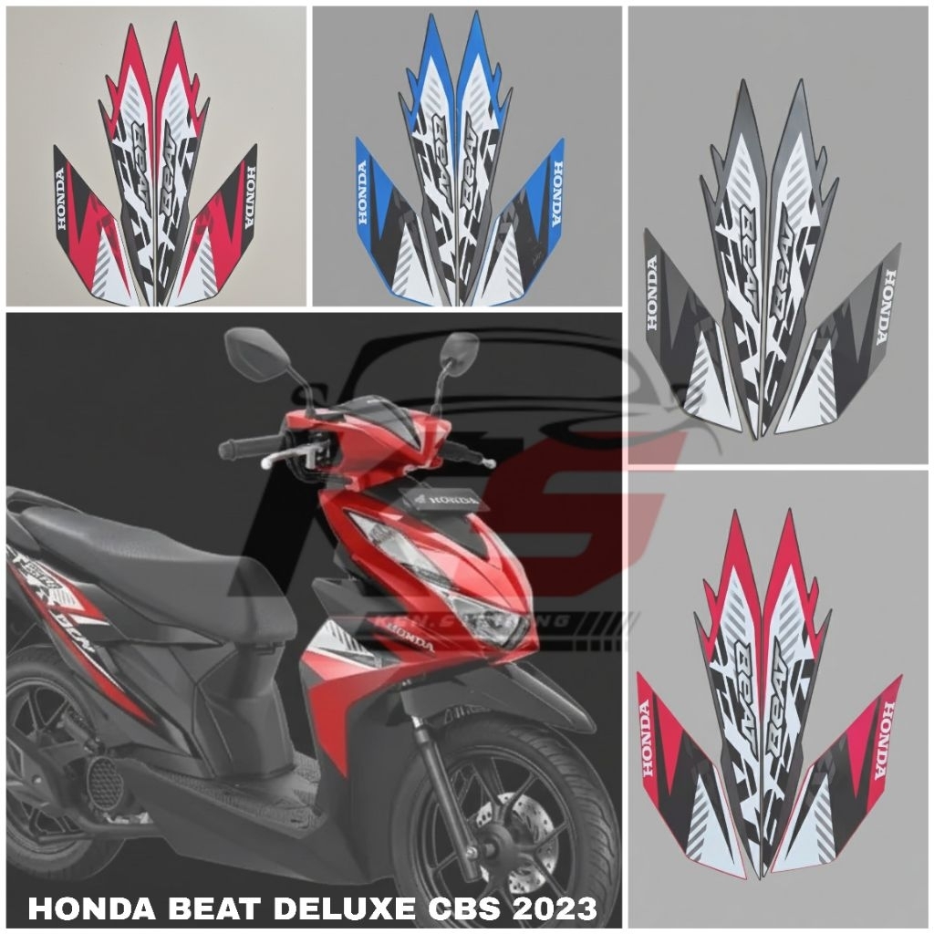 STICKER STRIPING MOTOR HONDA BEAT DELUXE CBS 2023