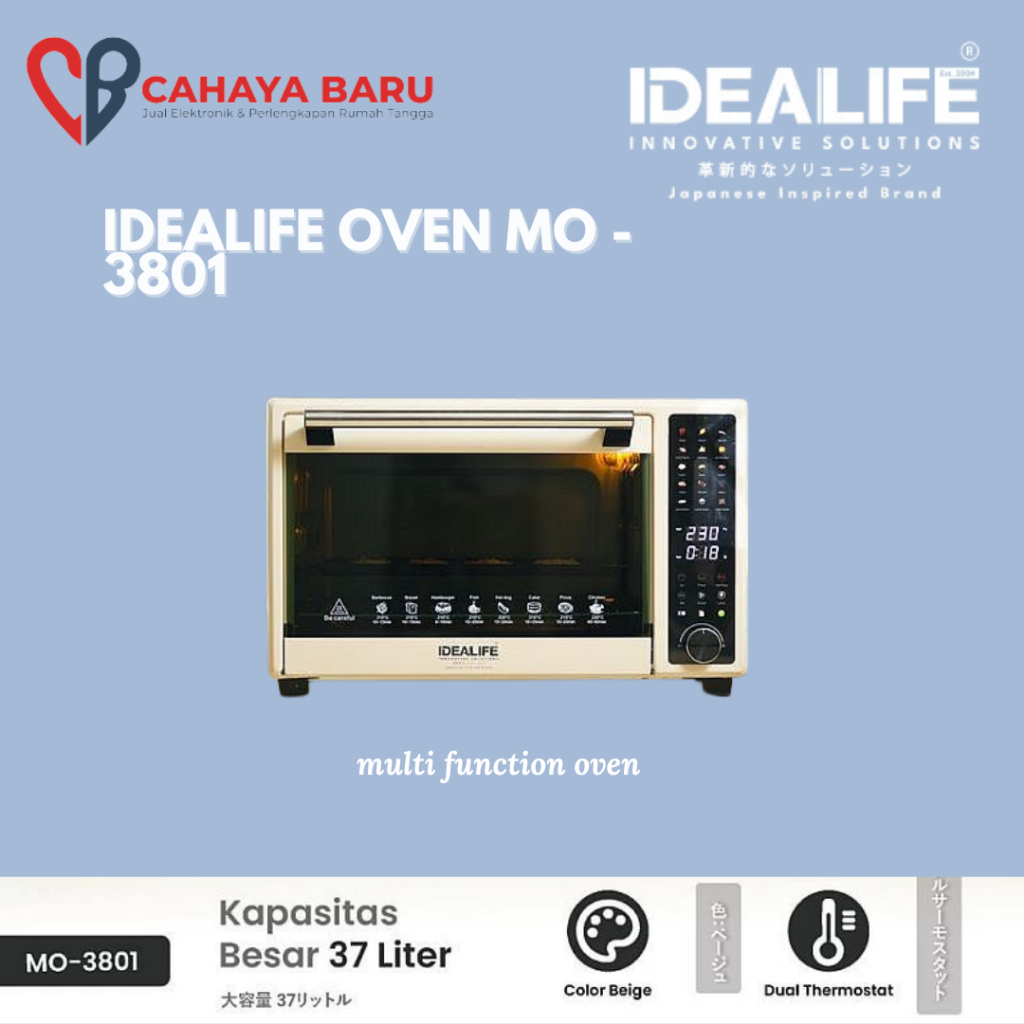 IDEALIFE OVEN MO - 3801