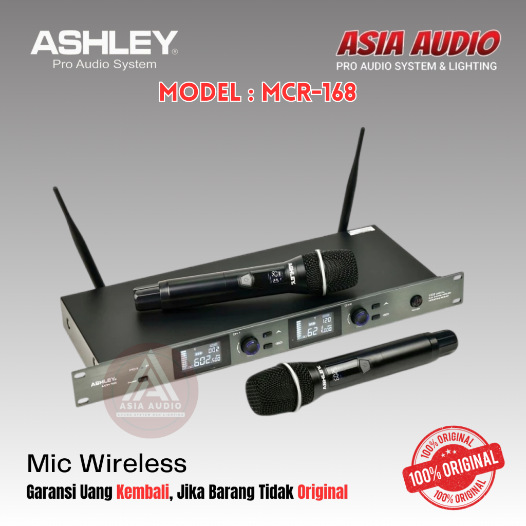 MIC WIRELESS ASHLEY MCR-168