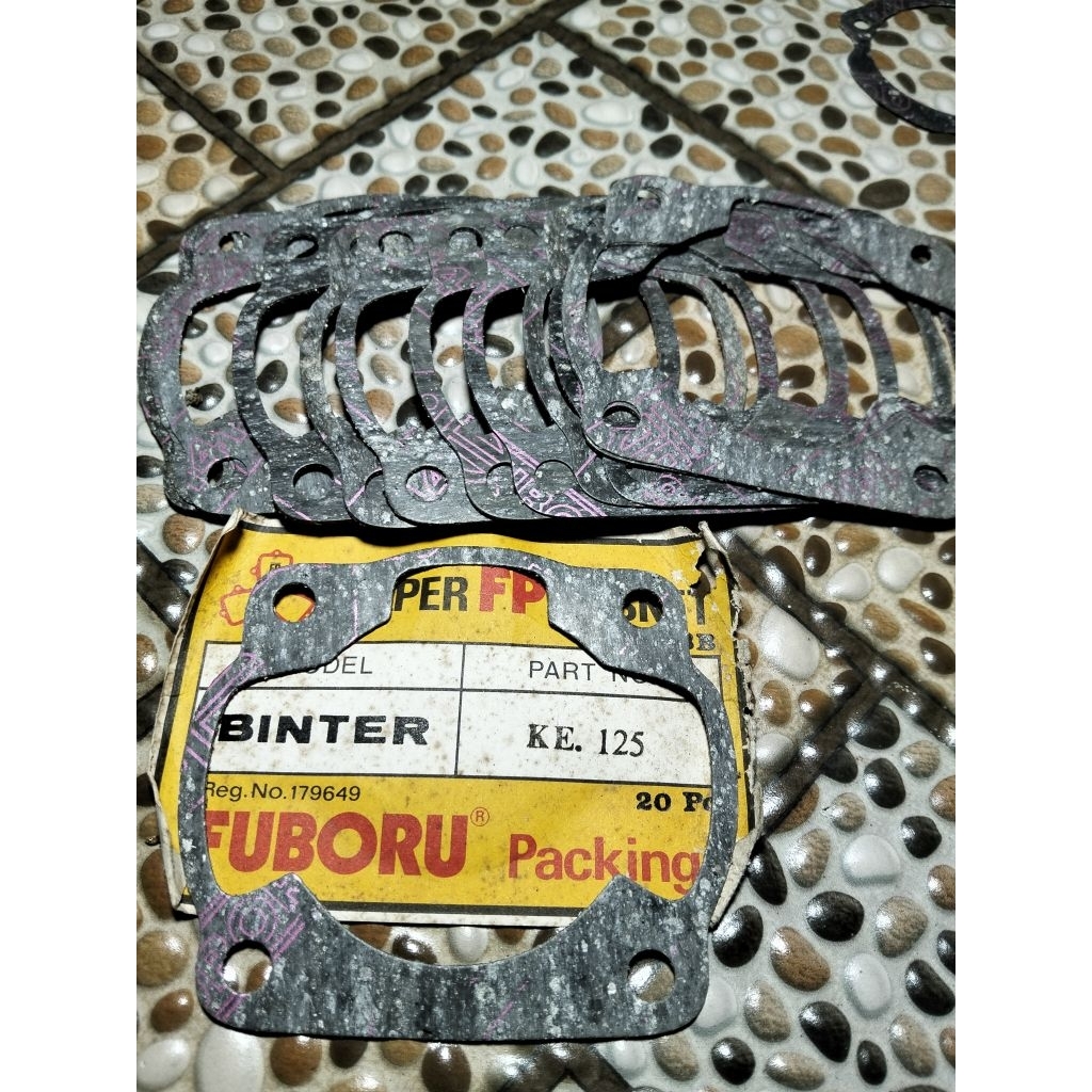 GASKET packing paking blok silinder slinder blok Kawasaki Binter KE125 KE 125