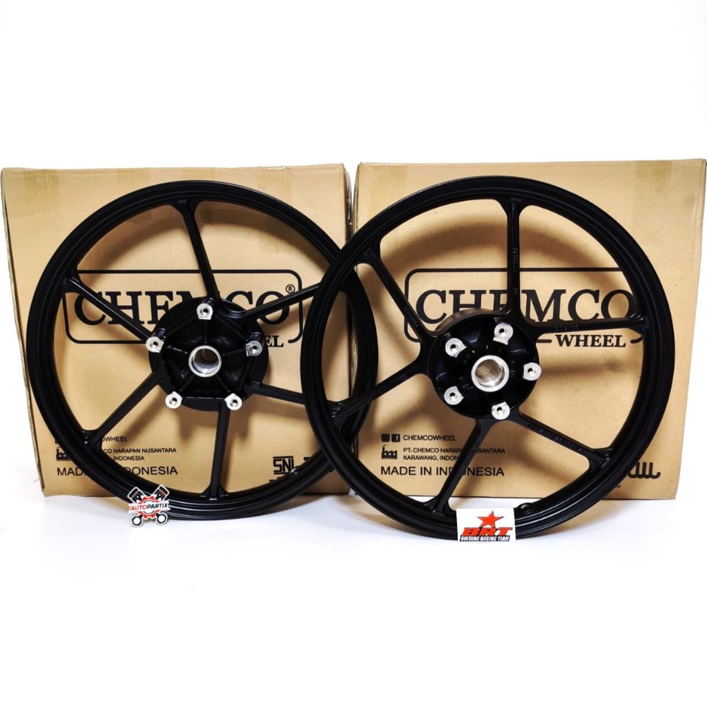 Velg BRT CHEMCO Racing 160 RING 17 PNP SUZUKI SATRIA FU / FU FI / GSX 150 Double Disc