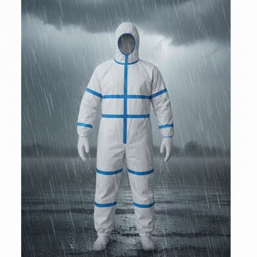 Jas Hujan APD - tahan air - Mantel Hujan APD