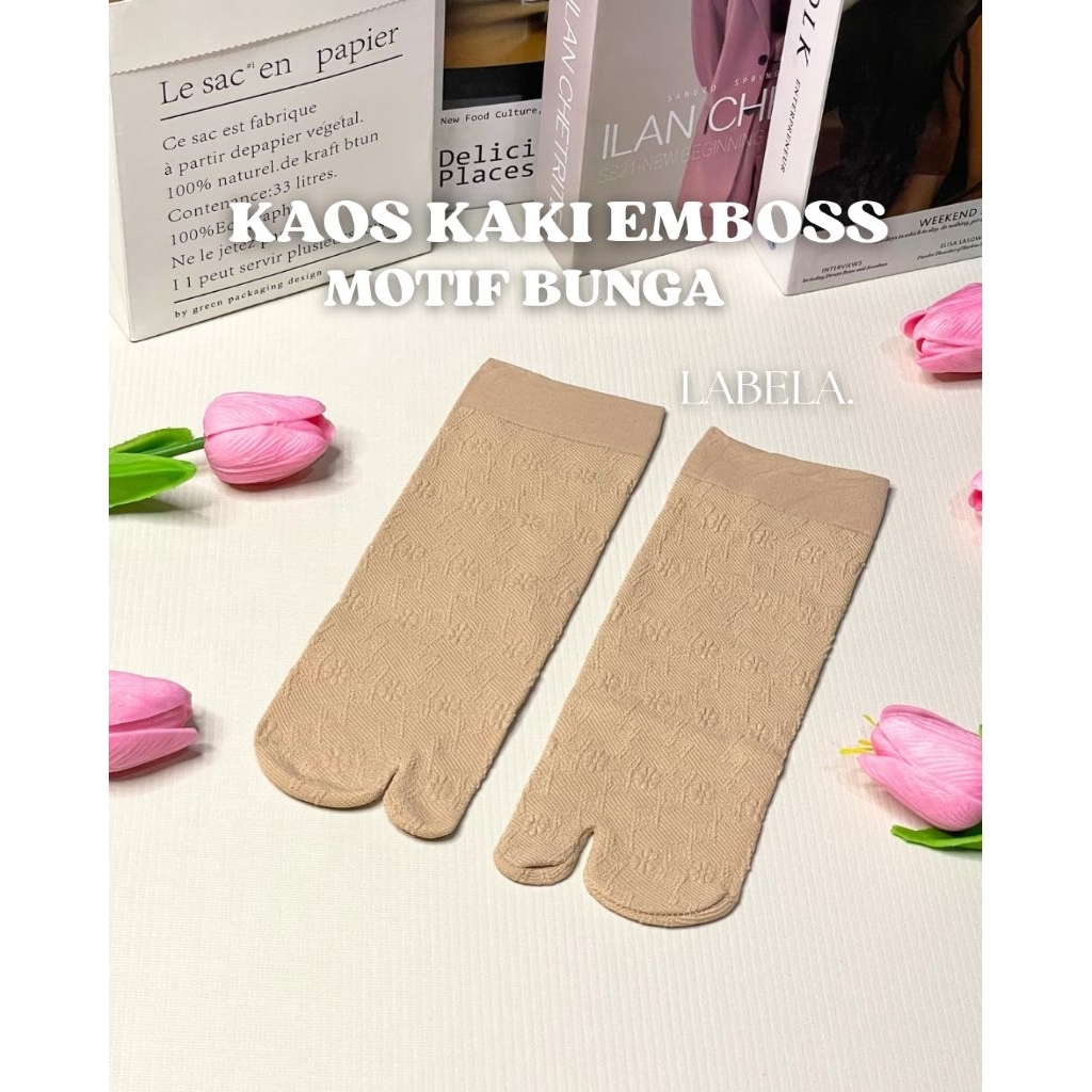 Kaos Kaki Emboss Bunga Kaos Kaki Emboss Jempol Kaos Kaki Jempol Muslimah Kaos Kaki Wanita Kaos Kaki 