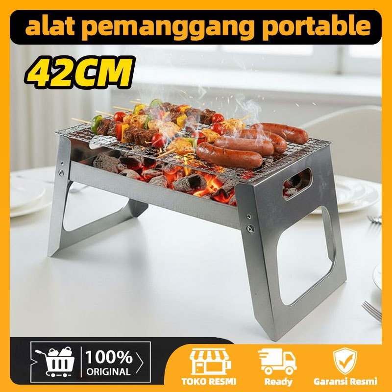 Alat Panggang Kompor Gas - Panggangan Pemanggang Sate Dan Sosis Bakar Alat panggangan ikan sosis aya