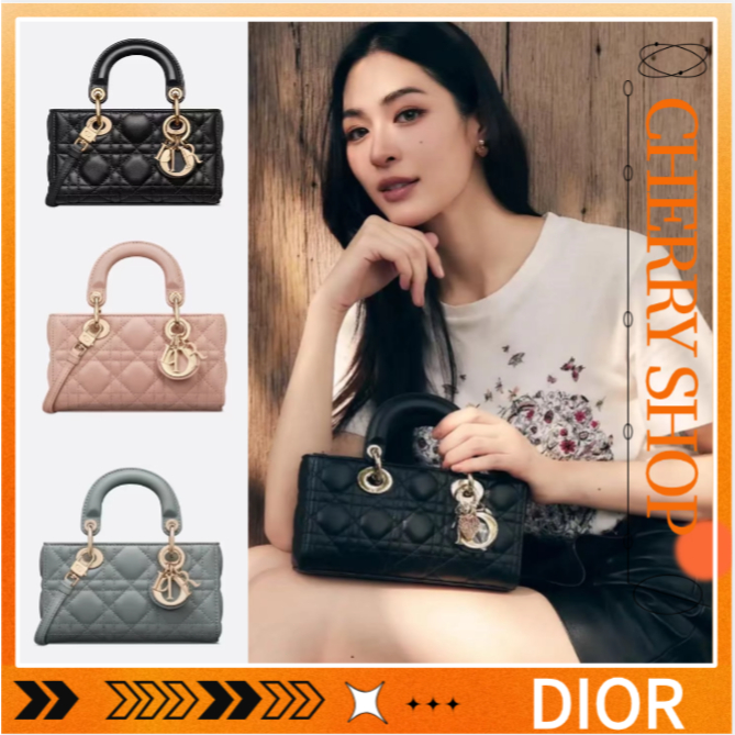 DIOR LADY D-JOY MICRO BAG Tas Tote Wanita