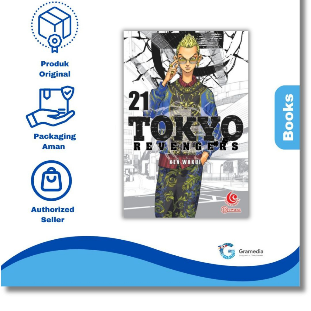 Gramedia Palembang - Level Comic: Tokyo Revengers 21