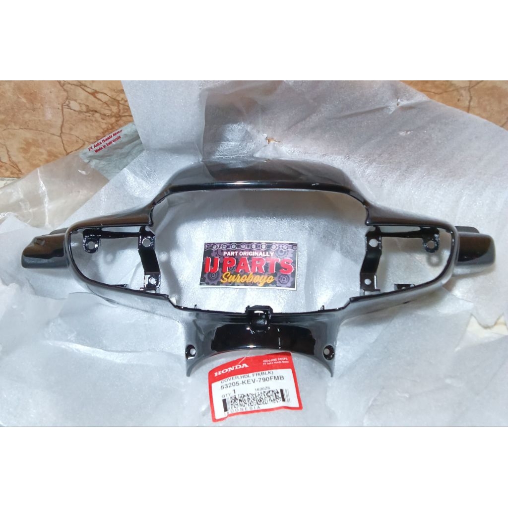 BATOK LAMPU DEPAN SUPRA X100 HITAM TROMOL ORIGINAL AHM 53205 KEV 790FMB