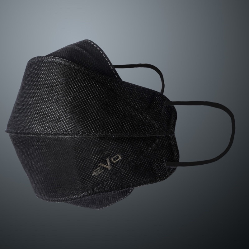 Masker EVO Plusmed isi 20 Warna Hitam 5 Ply
