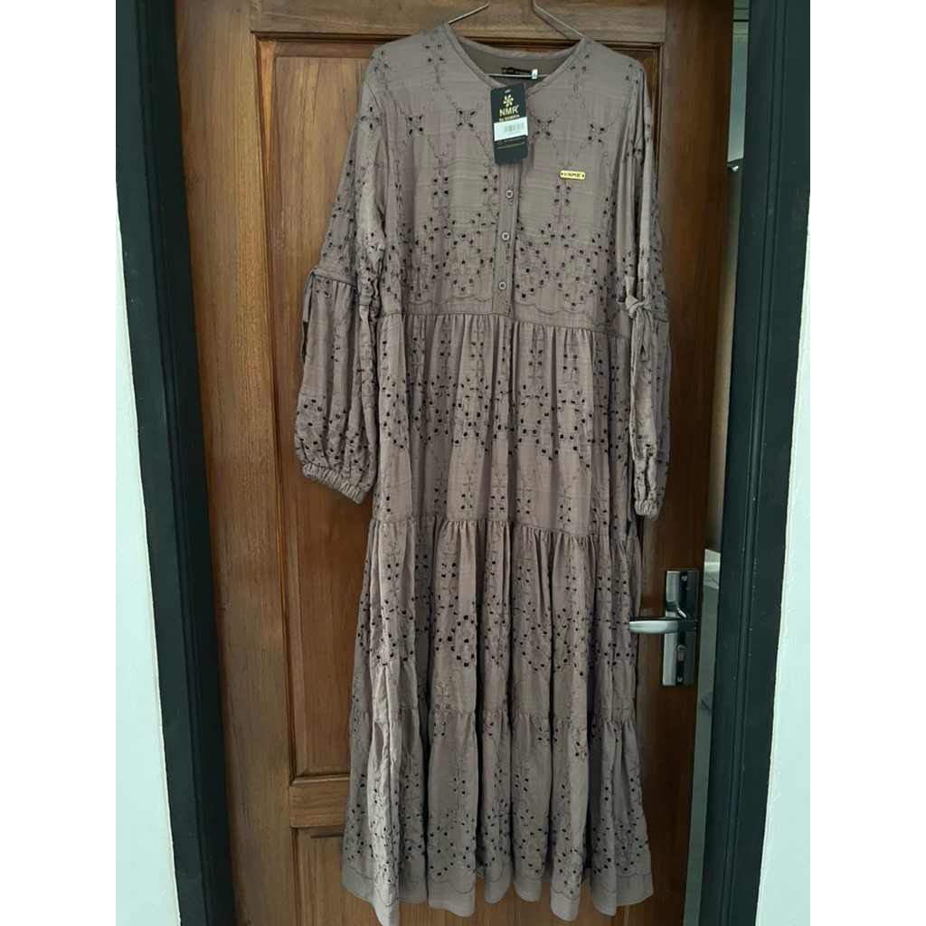 dress ied/lebaran/idulfitri katun bordir by namira NMR