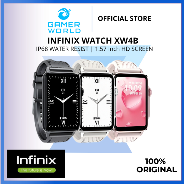 Infinix SMARTWATCH XBAND XW4B - 1.57 Inch Full Touch HD - Battery 230 mAh
