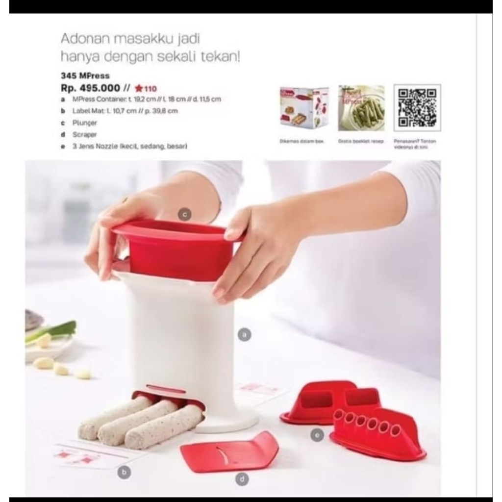 PROMO TERMURAH  MPRESS TUPPERWARE NEW