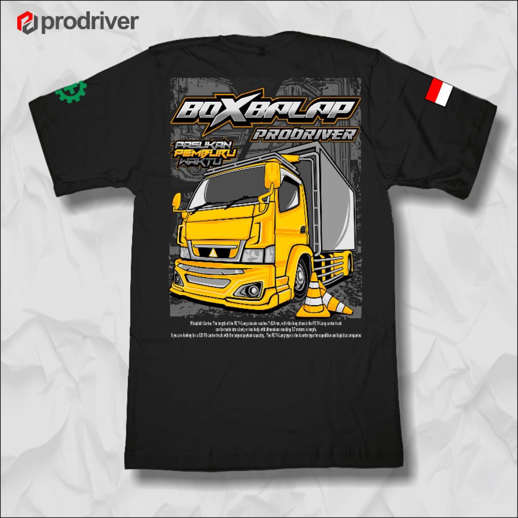 PDR003 - kaos truk box kaos truk terbaru kaos truk terlaris kaos truk dewasa