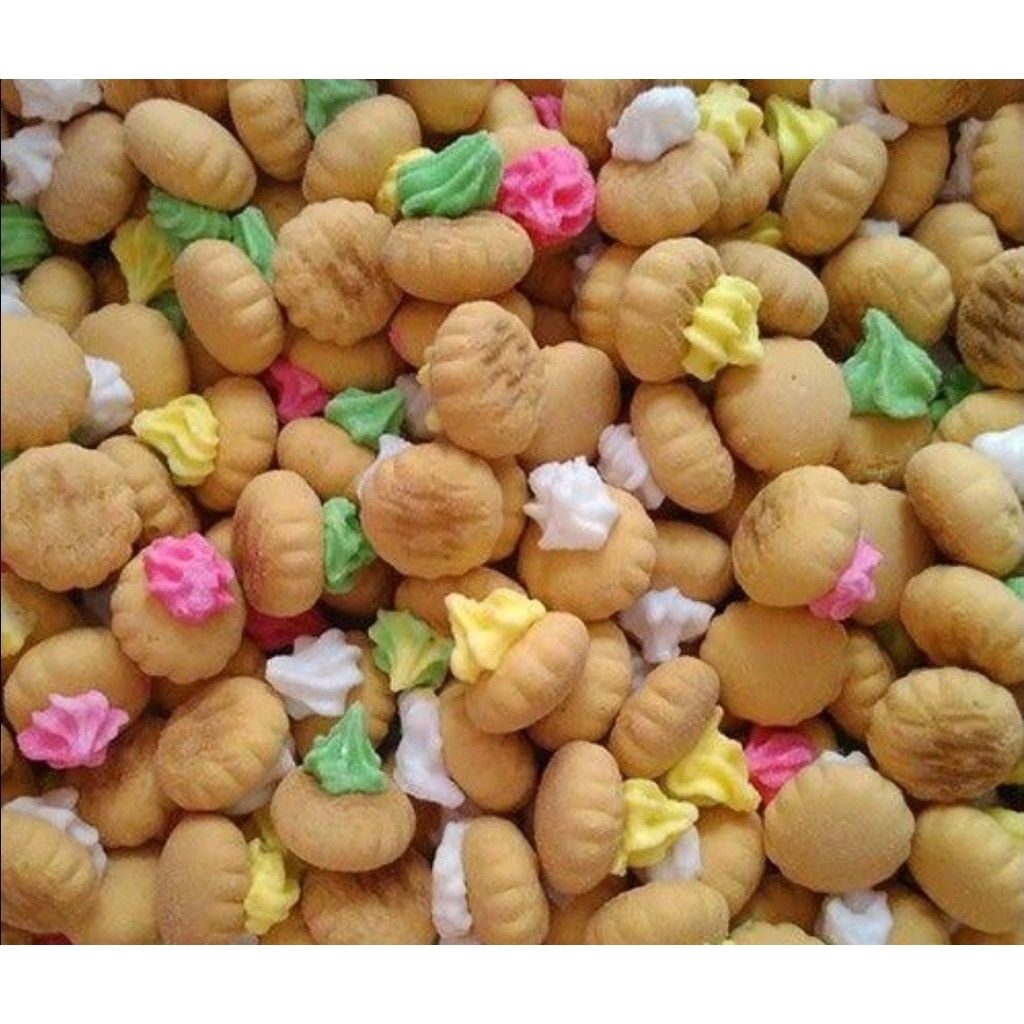 Roti Gem Bunga warna warni