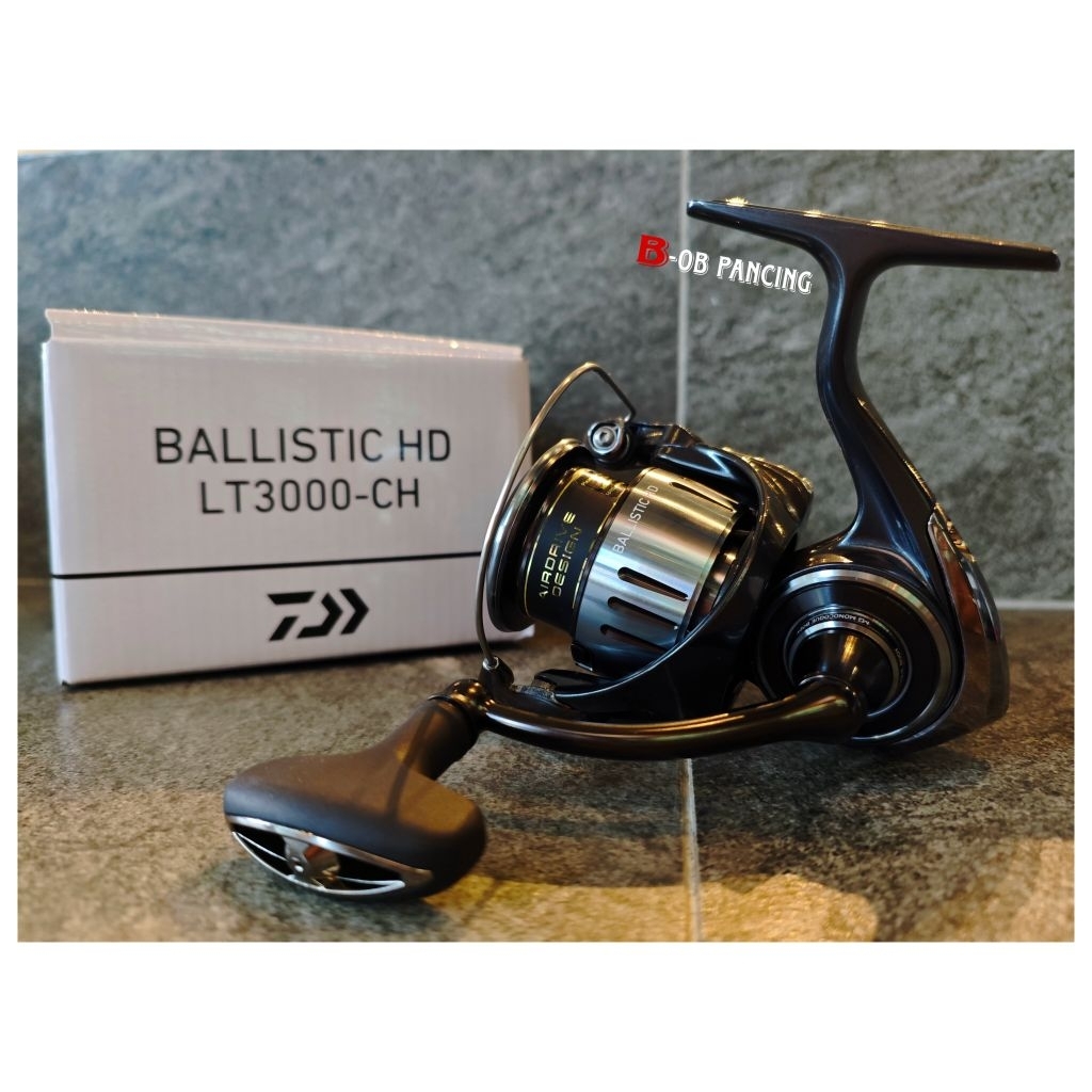 Reel Daiwa Ballistic HD 2500 - 3000 Tahun 2025 Monocoque Body & Magseald Original Daiwa