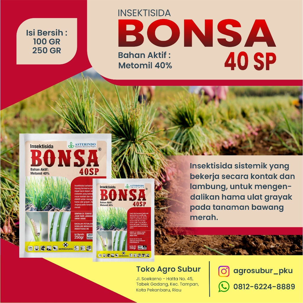 BONSA 40SP INSEKTISIDA SISTEMIK EFEKTIF HAMA WERENG