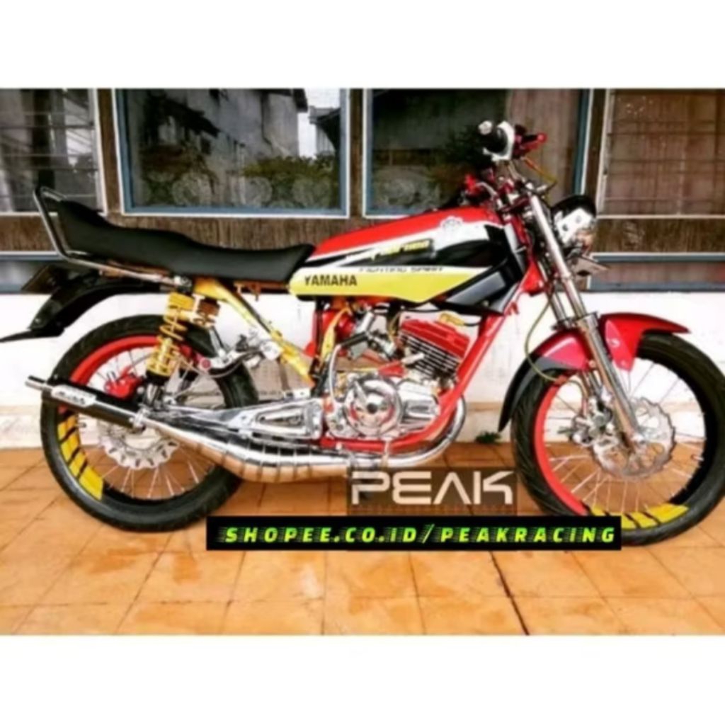 Knalpot Samping Rx King PERUT Only