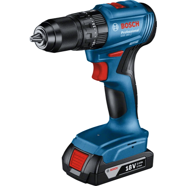 Mesin Bor Bosch gsb 185 Li Brushless Impact Drill 18V GSB 185-LI Battery Bor Batre 1 Battery Torsi