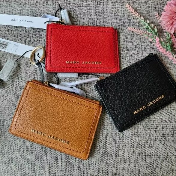Dompet MJ The Groove Top Zip Card Holder Wallet sz 13x8.5cm