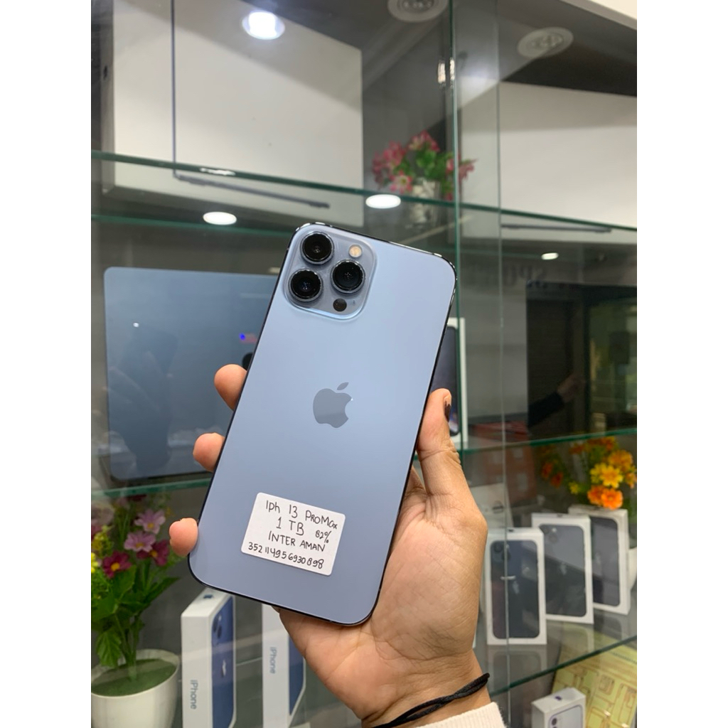 Second Iphone 13 Pro Max 1 TB Garansi Inter