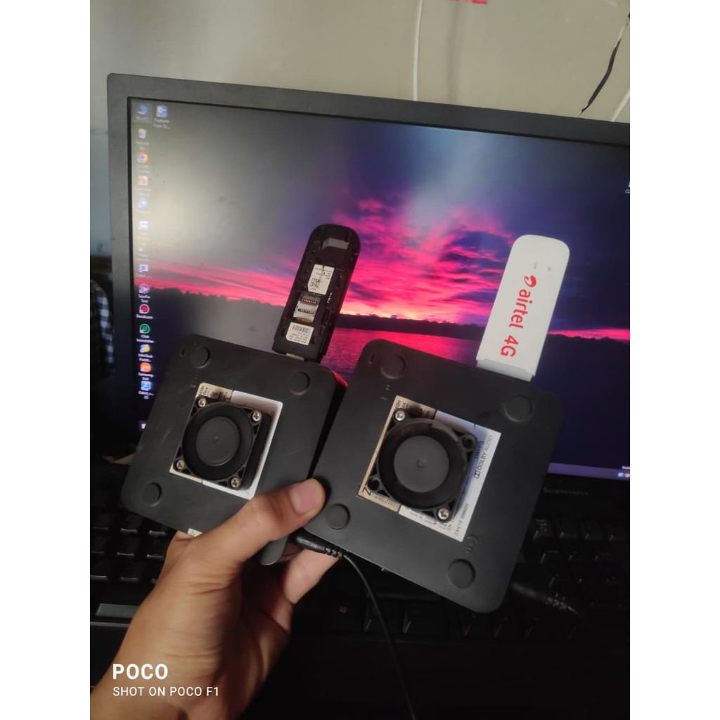 STB B860H V1 OPENWRT WIFI ON + MODEM STICK E3372H-607 / E8372H-608