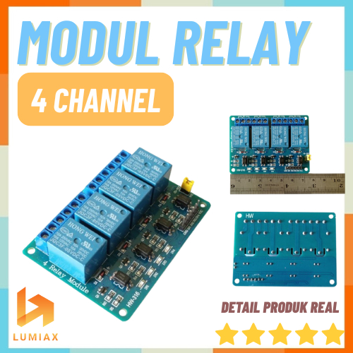 RELAY 5V 4 CHANNEL Modul Relay optocoupler 4 Channel modul relay 4 channel