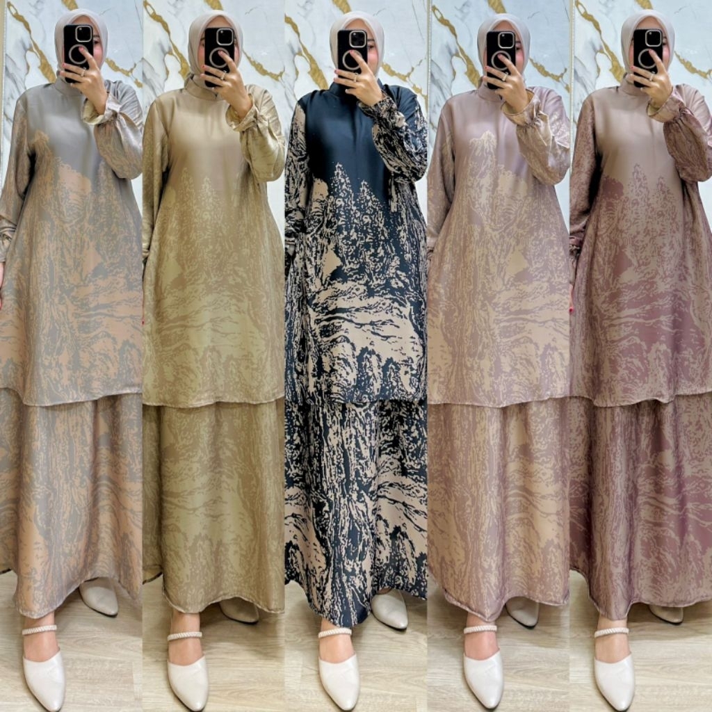 Setelan Rok Andara by Fakhira hijab