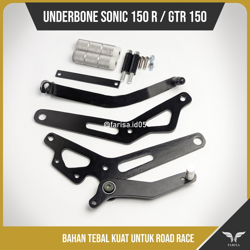 Underbone Sonic 150 / Honda GTR 150R Footstep UB GTR & Sonic 150 R