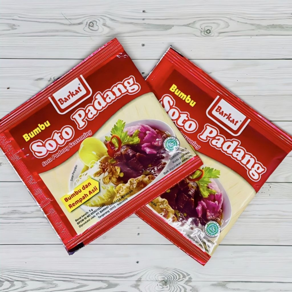 BARKAT Bumbu Soto Padang isi 10 Pcs Per Renceng