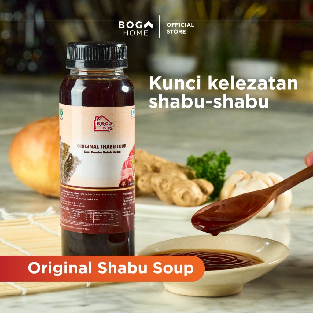 Boga Home Original Shabu Soup | Kuah Konbu