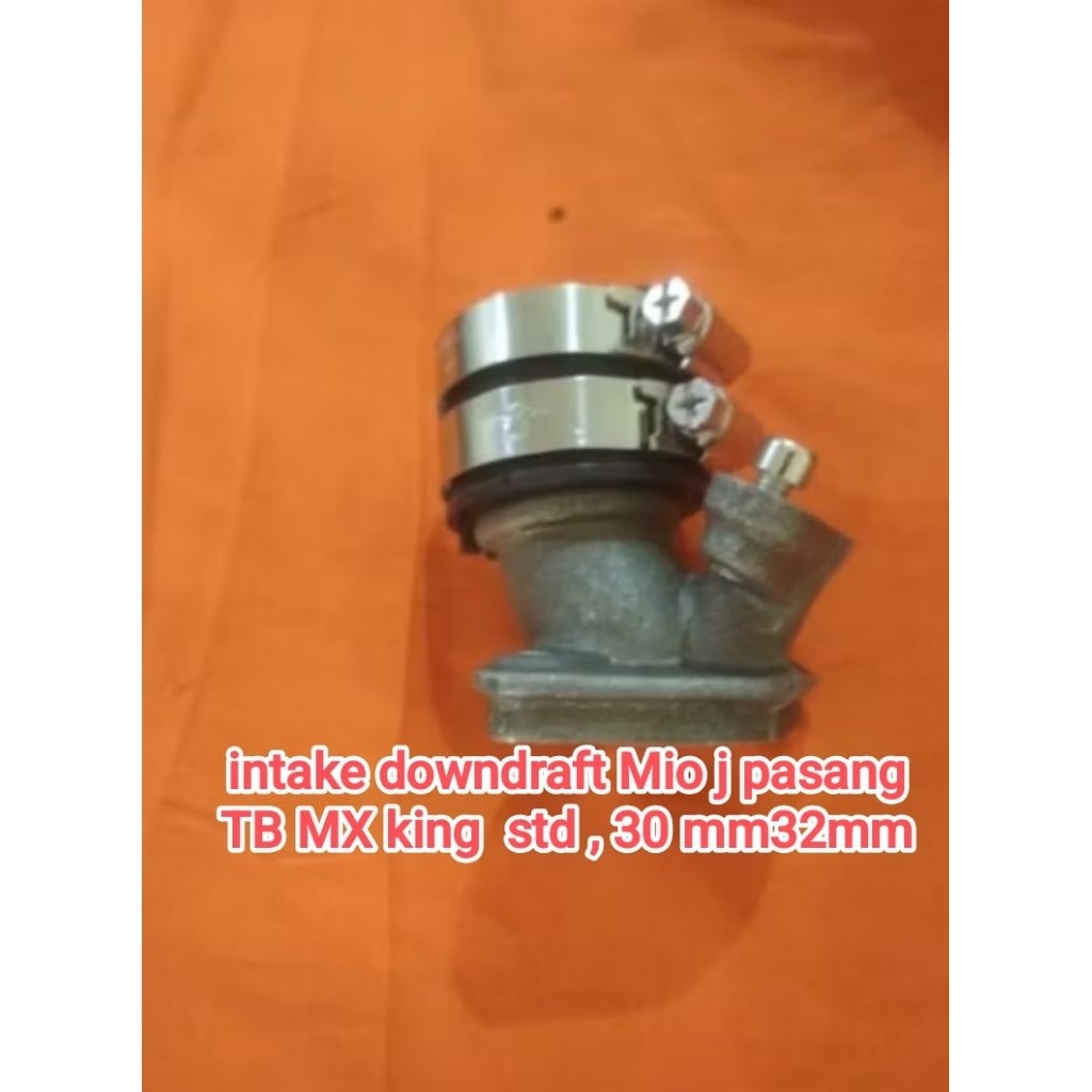 intake mio j downdraft pasang TB MX king std 30 , 32