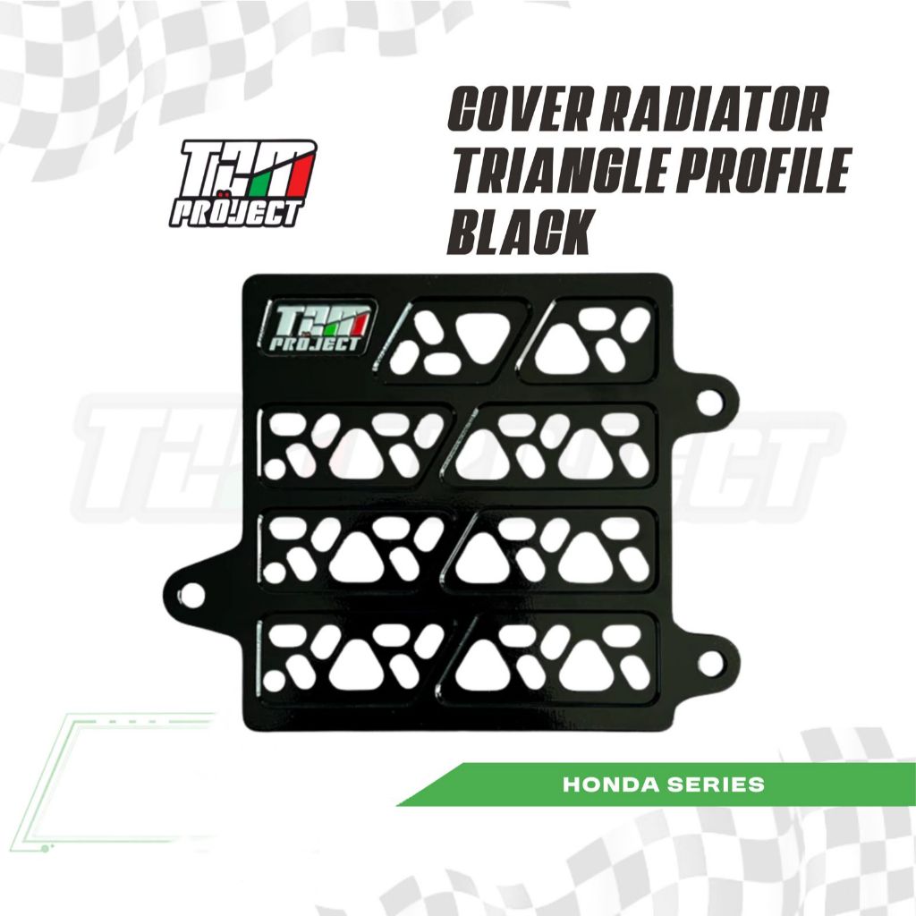 TZM Project Cover Radiator TZM Project TRIANGLE SERIES untuk Honda ADV, Vario, PCX