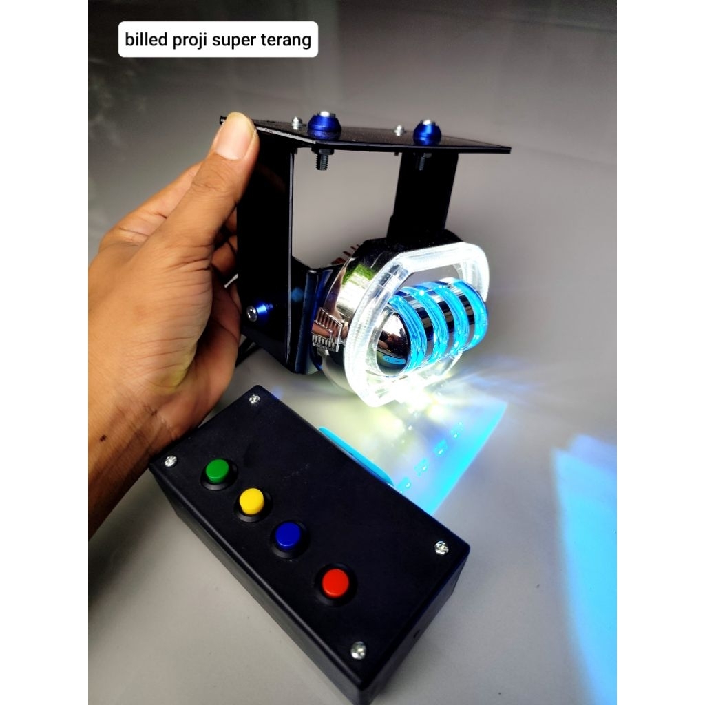 LAMPU MODIF SEPEDA BMX VIRAL LAMPU BILLED PROJI