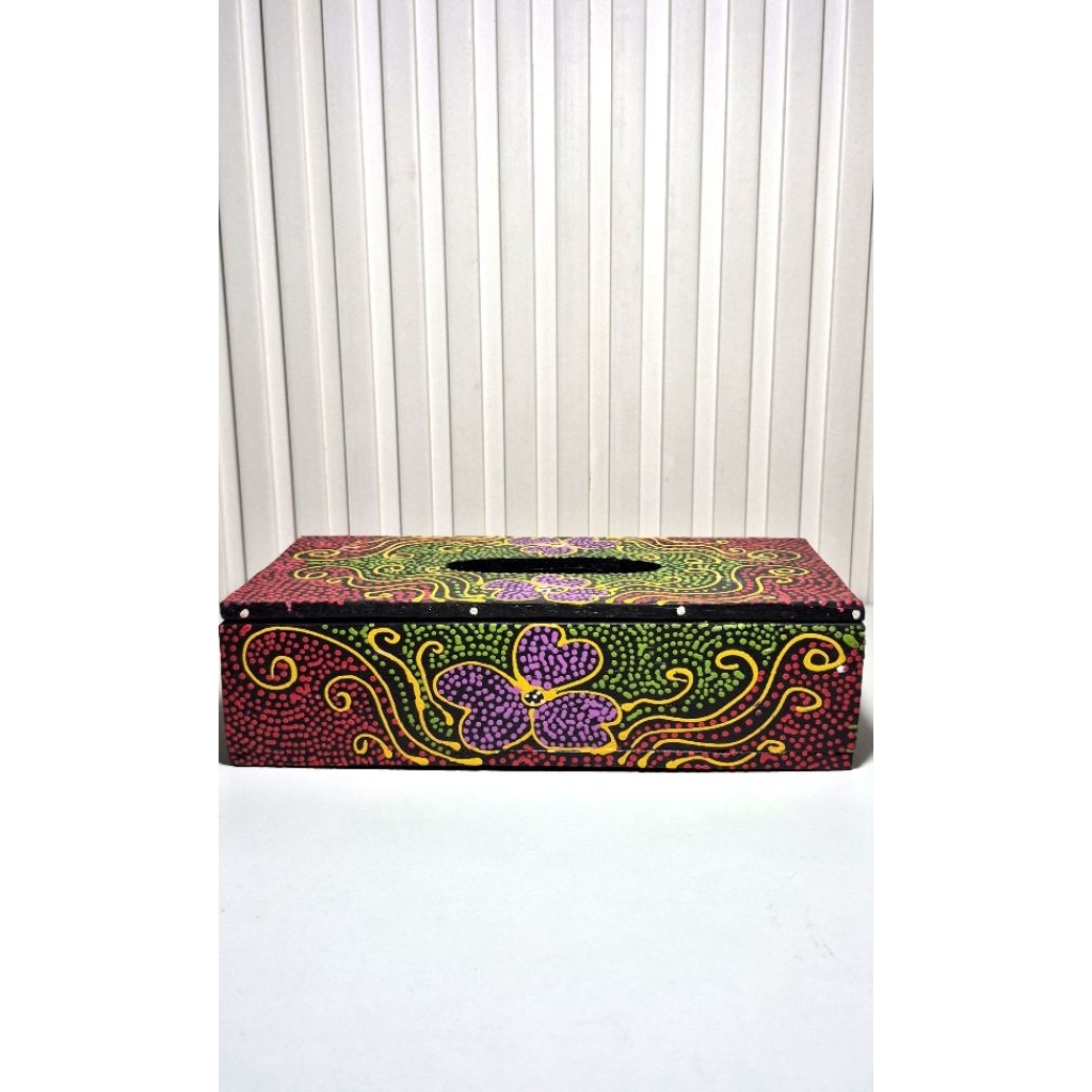 KOTAK TISSU kayu kerajinan Bali