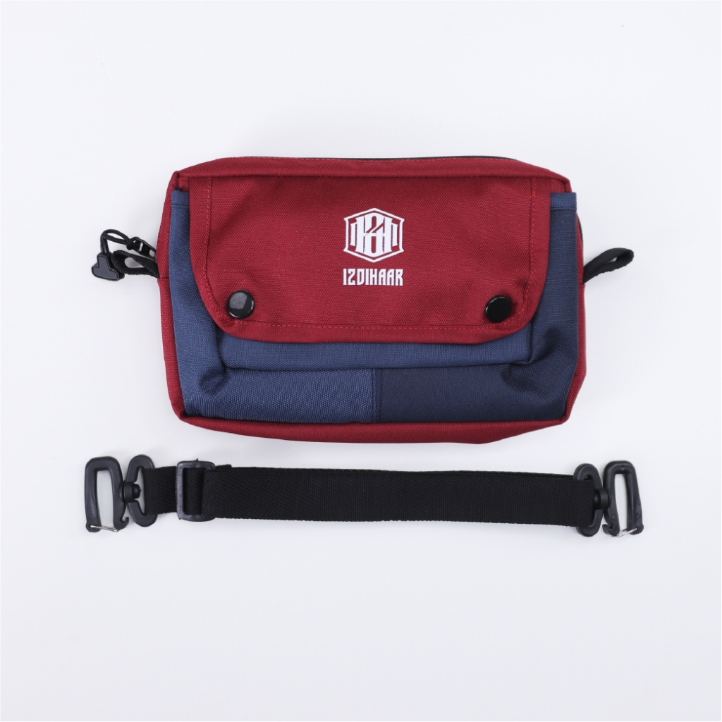 Izpro* Tery Tas Selempang Unisex Bahan Condura Slingbag Stylish