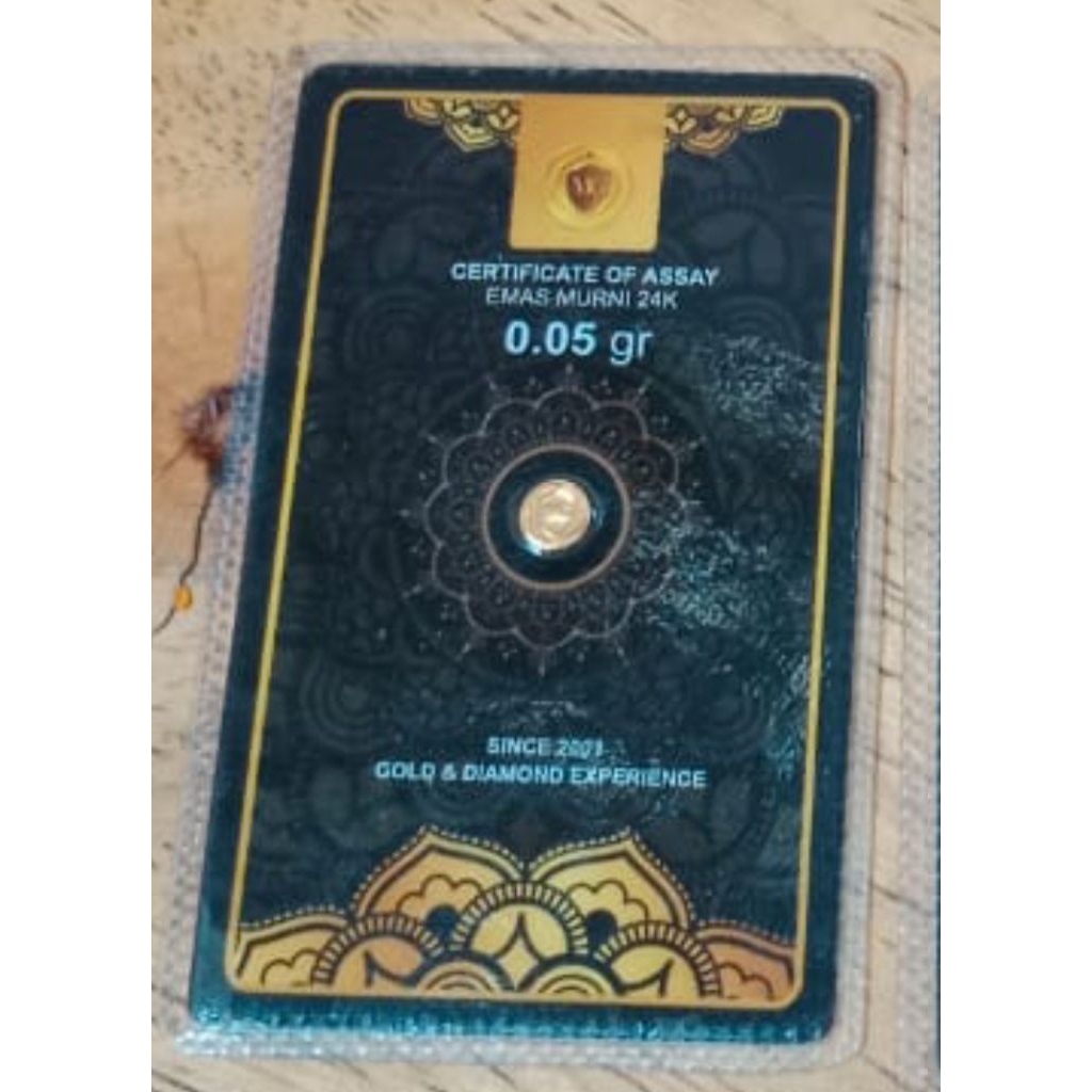 Minigold 0.05 gr