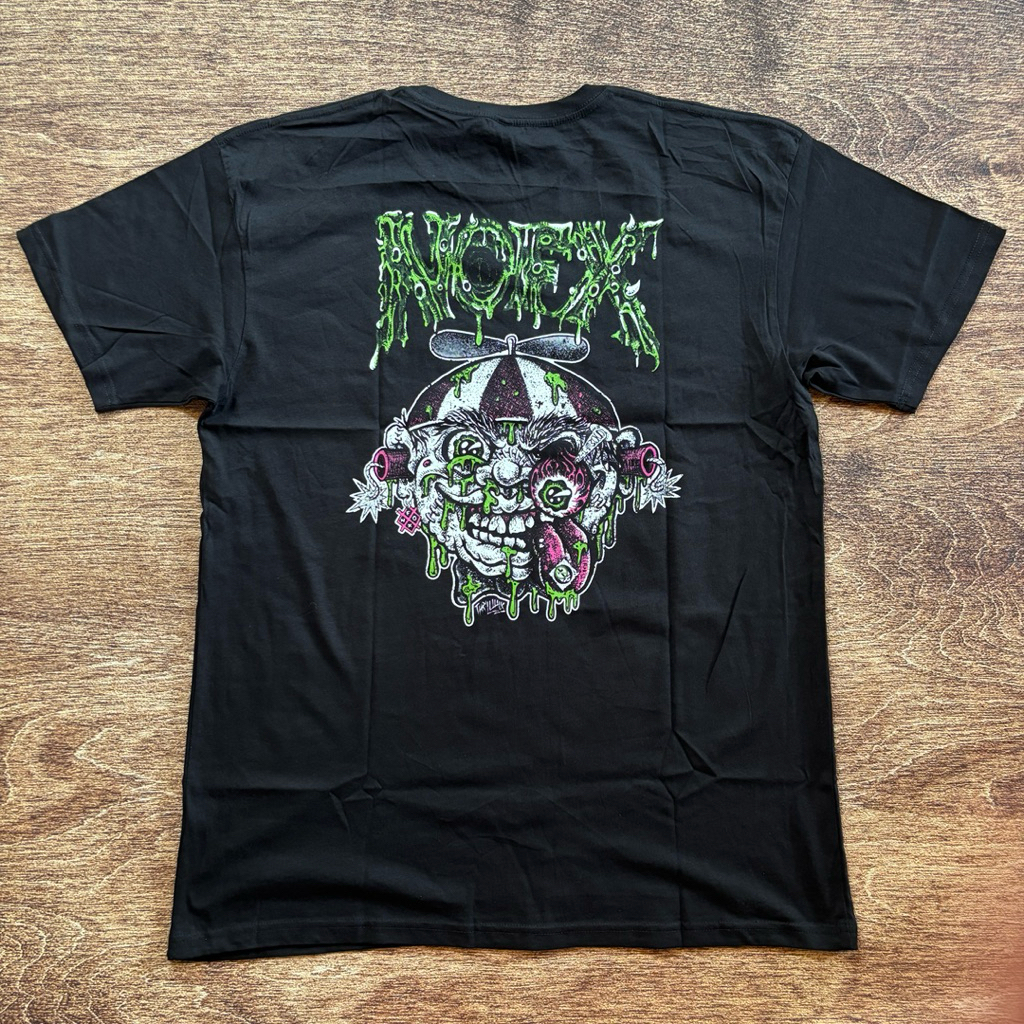 EXCLUSIVE KAOS BAND OFFICIAL NOFX RICH KIDS ORIGINAL MERCHANDISE