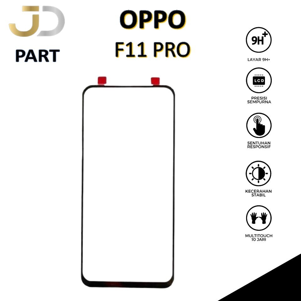 GLASS LCD  / KACA LCD TOUCHSCREEN OPPO F11 PRO + LEM OCA