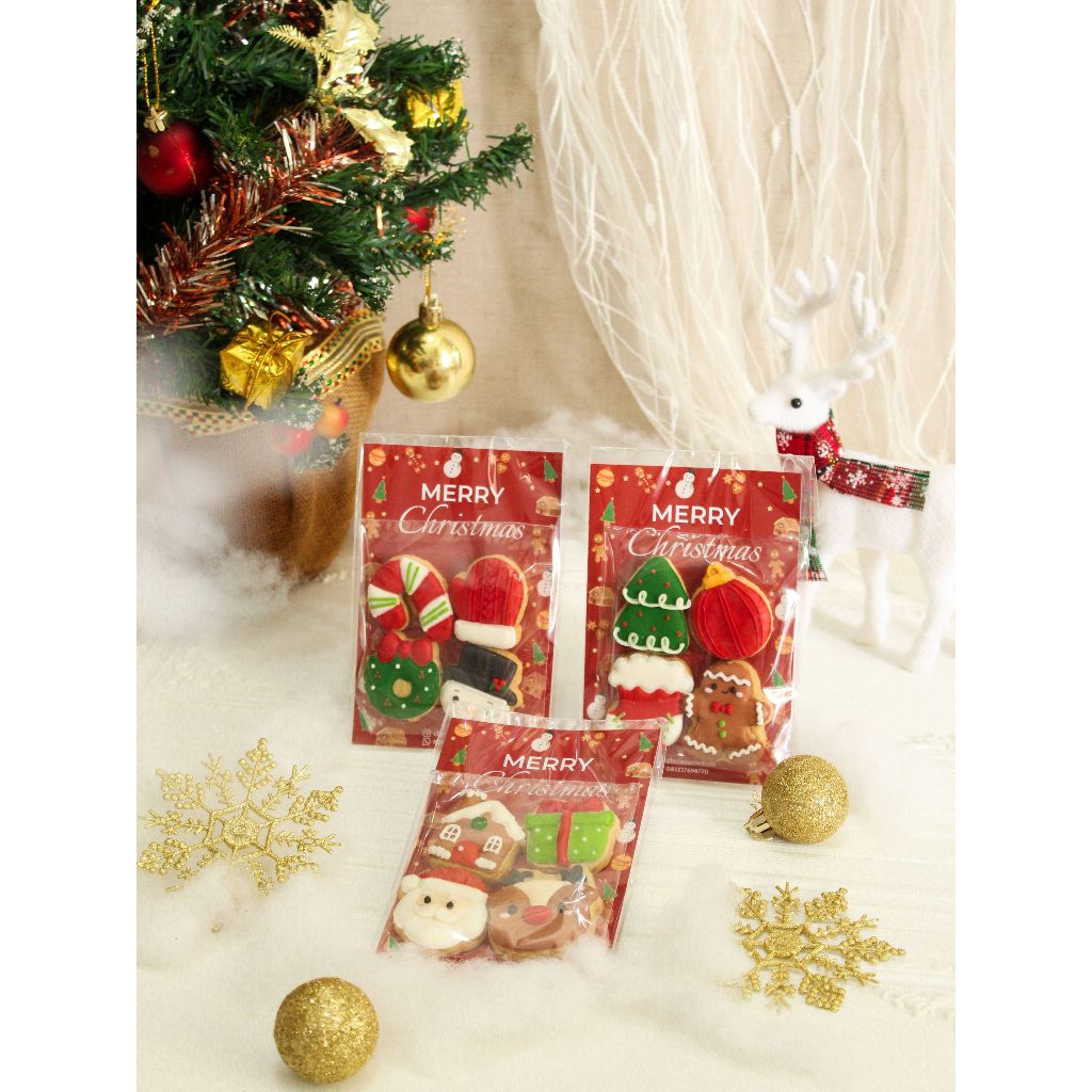 Christmas cookies | jingle cookies | mini cookies natal