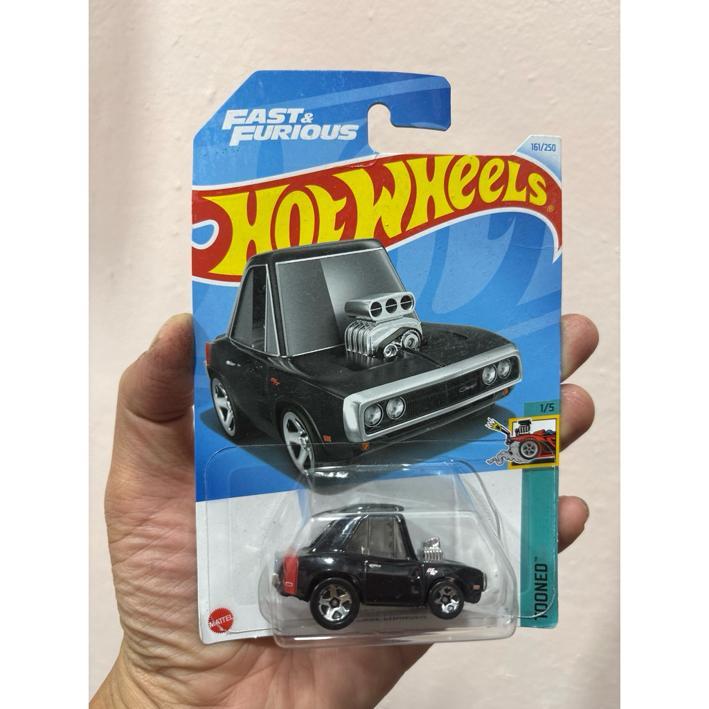 Hot Wheels 70 Dodge Charger Tooned Fast And Furious Hotwheels Mattel Loose Cutter