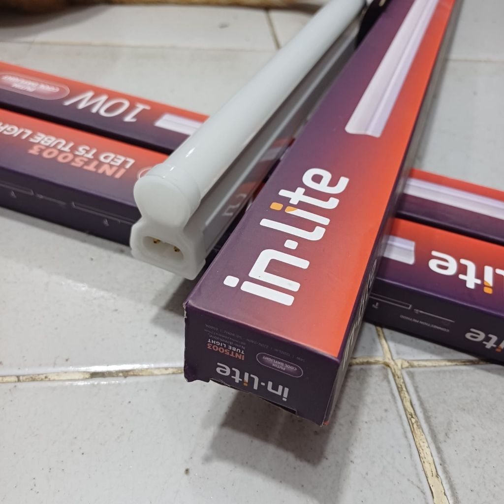 INLITE T5 003 + BATTEN LED PUTIH READY 5WATT 10WATT 14WATT 20WATT  6500K LAMPU NEON T5 LED LAMPU ETA