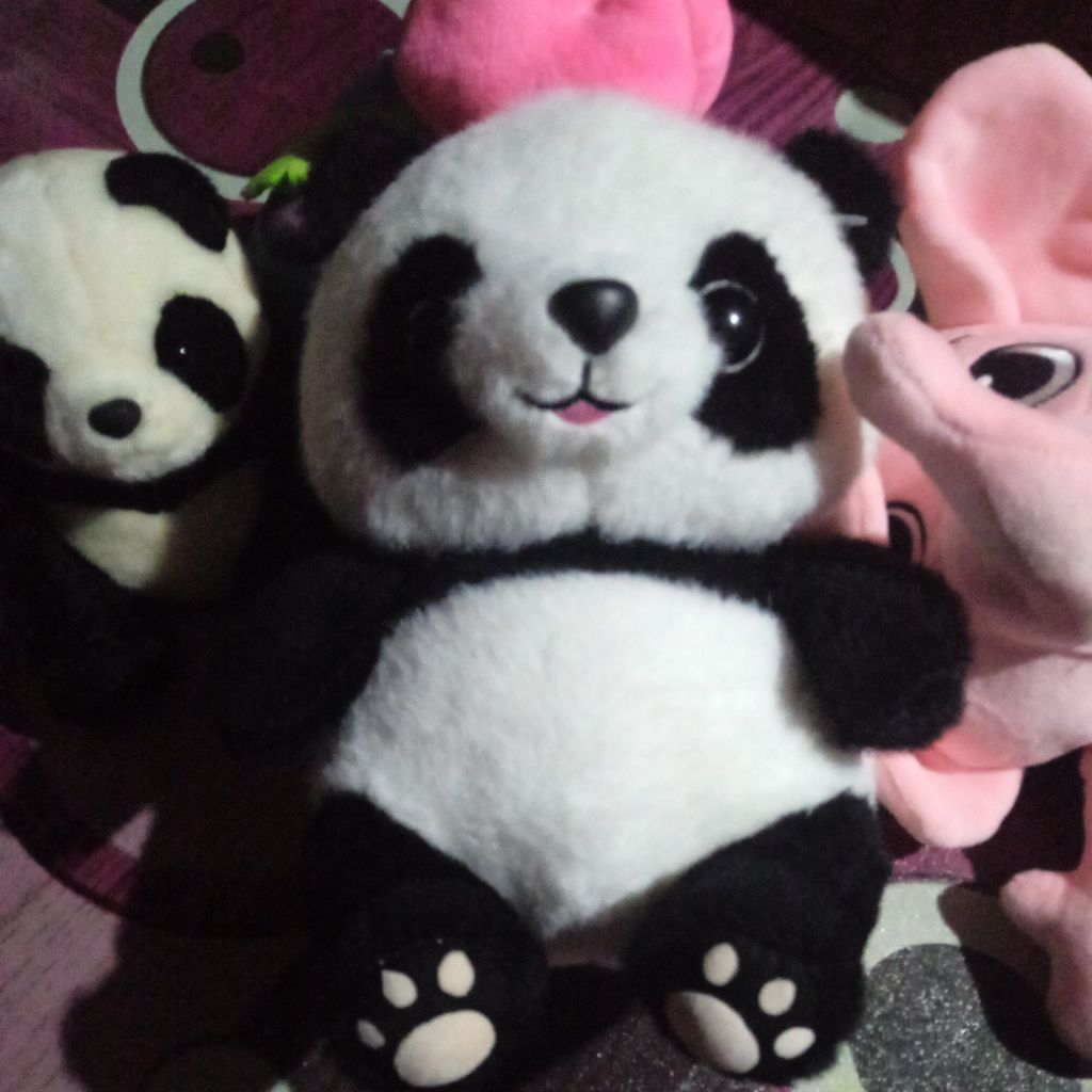 boneka panda pl lucu