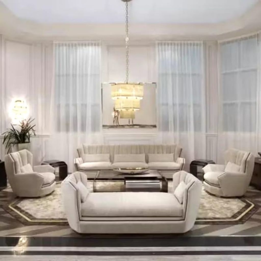 SOFA KULIT RUANG TAMU TERBARU / MINIMALIS / ELEGAN BERKUALITAS ANTI AIR