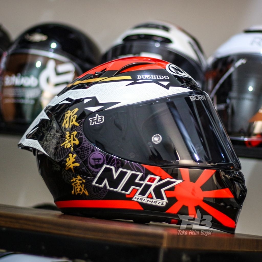 NHK HELM GPR TECH STREET MOTIF | MIHAIL | SINGLE VISOR | FREE VISOR MIDLE SMOKE