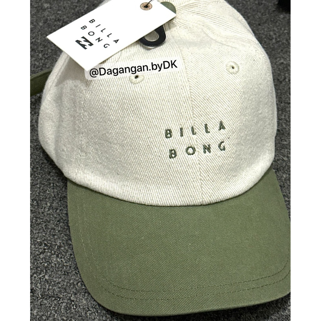 Topi Billabong Cap Mini Logo Original 100% Green Mint