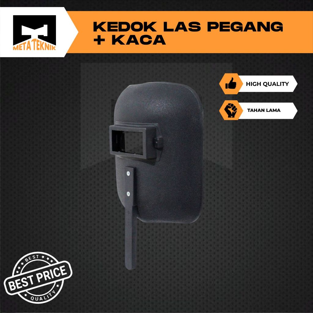 Kedok Las Pegang + Kaca