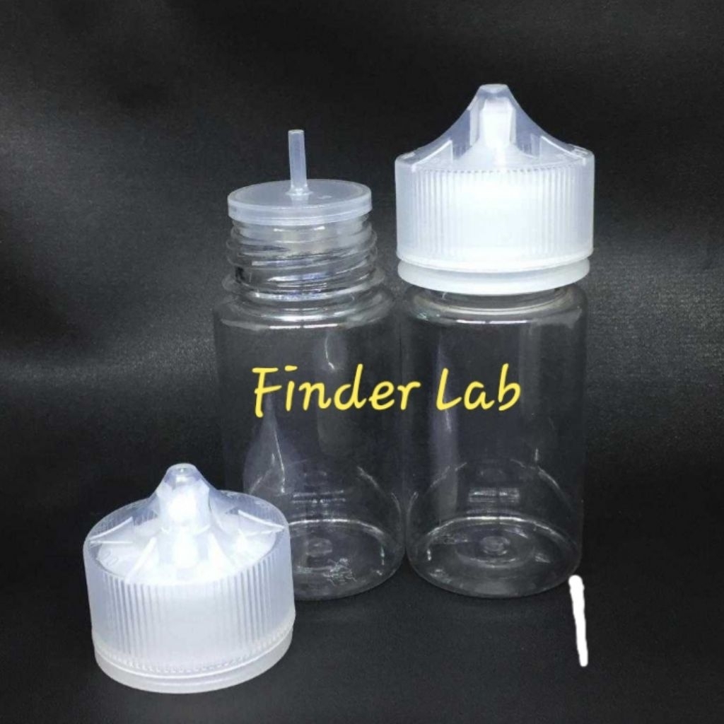 Botol Essence Liquid | Botol Kosong Essen Vitamin | Botol Tetes Clear /30ml/60ml/