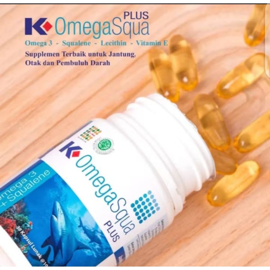 K-OMEGASQUA PLUS 30 SOFTGEL ORIGINAL K-LINK | Omega squa Asli k link