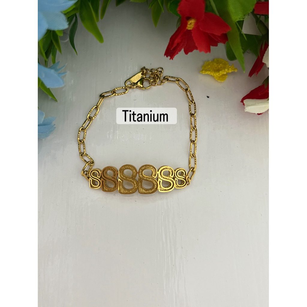 gelang rantai s motif emas99